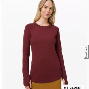 Lululemon Sit In Lotus Sweater Size 4